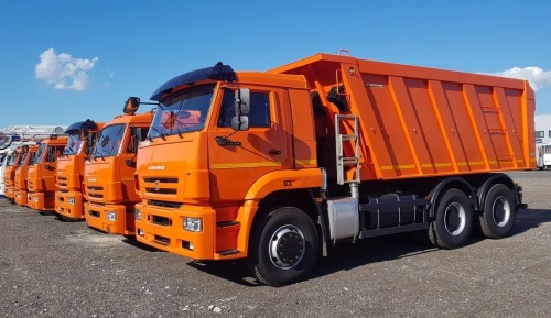 Аренда самосвала КАМАЗ-6520 20м3